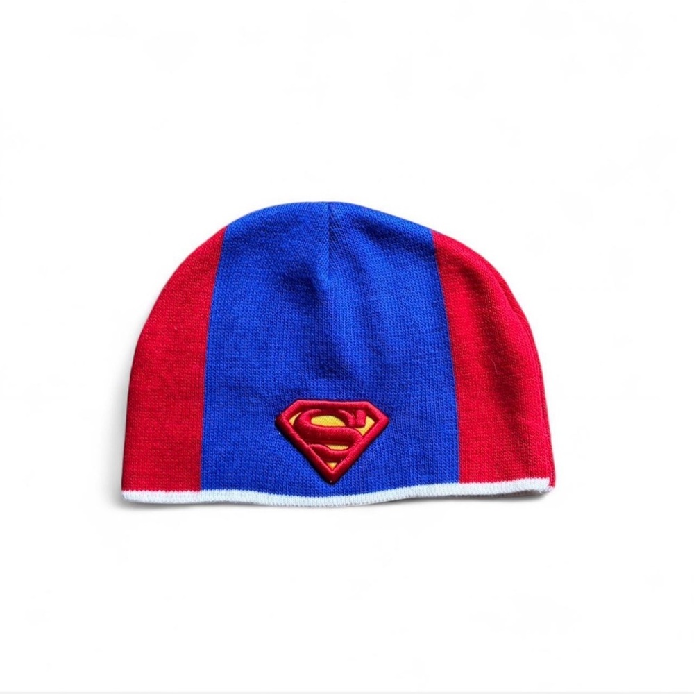 DC Comics Superman Kids Knit Beanie Hat - Toddler/Youth
